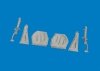 Eduard 6481161 P-51D undercarriage legs PRINT for EDUARD 1/48
